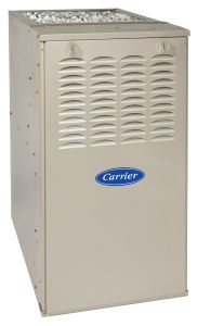 Carrier Comfort™ Multipoise Furnace, 80% AFUE, 18 Speed ECM, Single Stage, Low NOx, 115/1